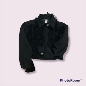 Istante by Versace black two piece suit